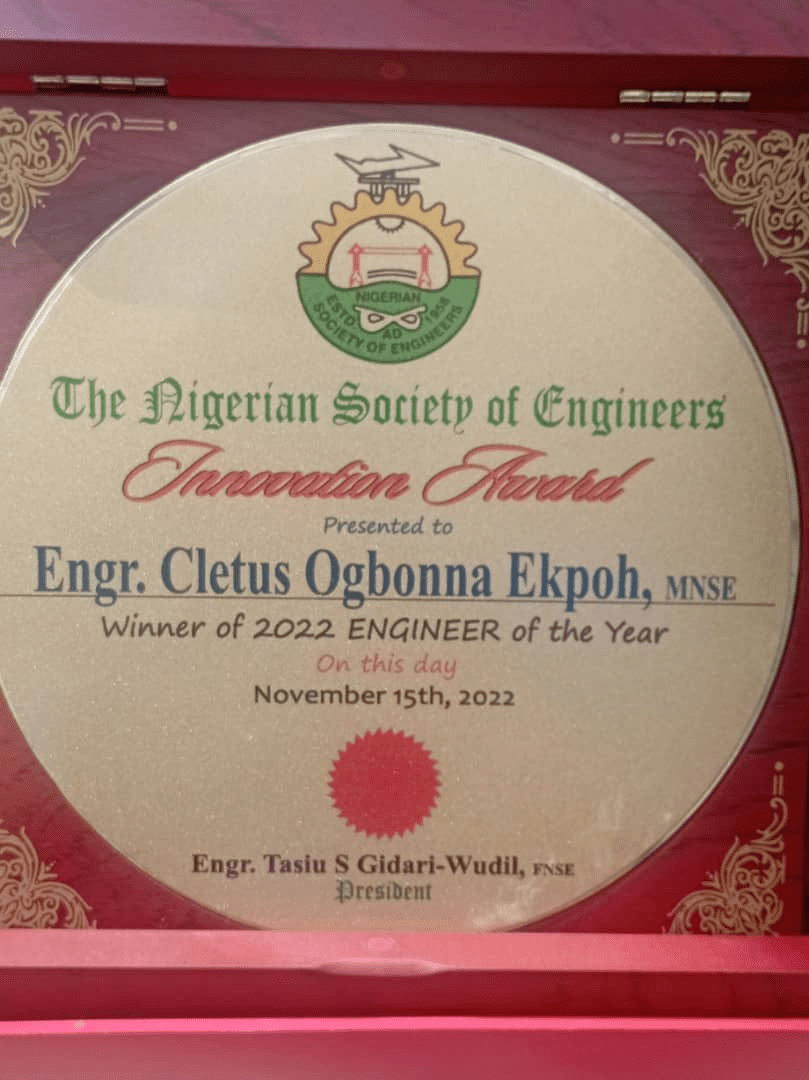 2022 ENGINEER OF THE YEAR AWARD won by Jefapris Board Member, Co-founder and Technical Director
